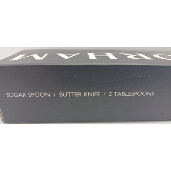 New! Gorham Pacifico 18/10 Stainless Steel Flatware Serving Set (4 PC) - Picture 4 of 7